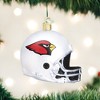 Old World Christmas Blown Glass Ornament for Christmas Tree, Arizona Cardinals Helmet - 2 of 3
