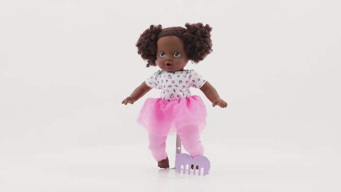 Perfectly Cute My Sweet Toddler Baby Doll - Black Hair/Brown Eyes, 2 of 6, play video