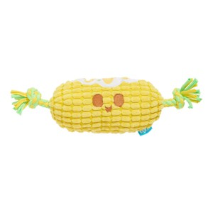 BARK Spring Picnic in the Bark Corn on the Tug Dog Plush Toy - 1 of 4