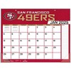 NFL San Francisco 49ers 2025 22"x17" Desk Calendar - 2 of 4