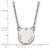 Black Bow Jewelry Sterling Silver Pi Beta Phi Greek Life Necklace 18 Inch - image 2 of 4