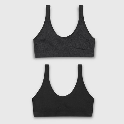 Hanes Girls ComfortFlex Seamless Bralette 2-Pack