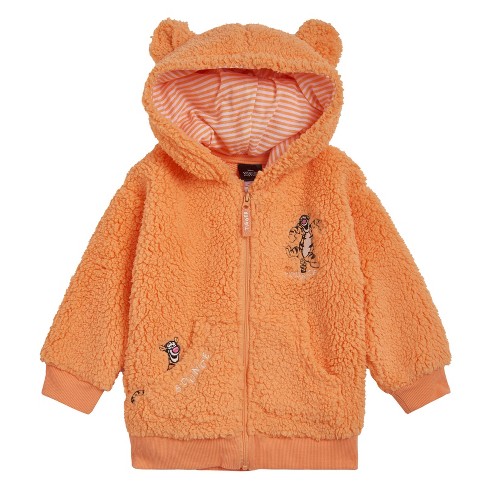 Orange hoodie toddler best sale