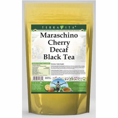 TerraVita Maraschino Cherry Decaf Black Tea (25 tea bags, ZIN: 532638, 1-Pack)