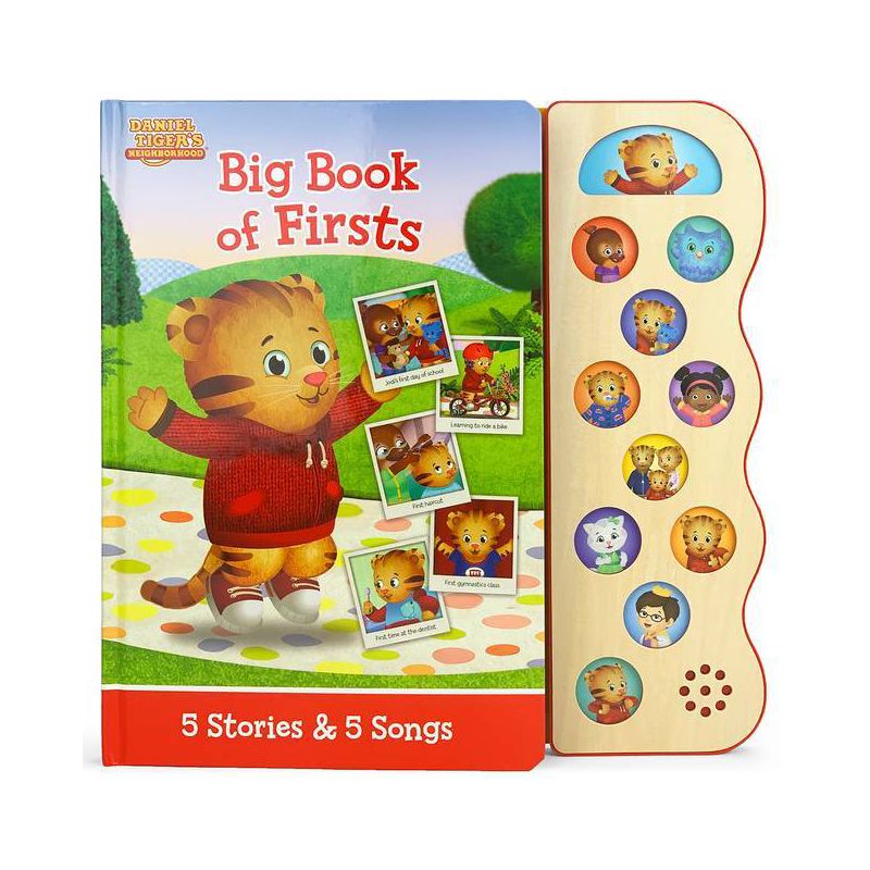 Daniel Tiger Big Book of Firsts - by  Rose Nestling (Board Book), 1 of 2