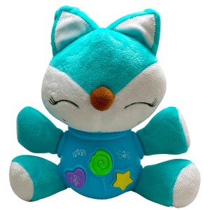 Musical Baby Fox Toys, Cute Animal Stuffed Baby Newborn Toys for Toddlers Babies 0 3 6 9 12 Month, Infants Baby Toy for Girls and Boys Best Gift - 1 of 4