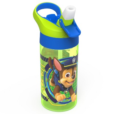 PAW Patrol 17.5oz Plastic Water Bottle Green/Blue - Zak Designs