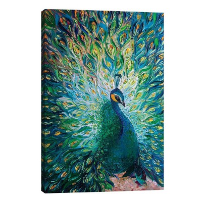 48 X 32 X 1.5 Peacock Xxxii By Willson Lau Unframed Wall Canvas -  Icanvas : Target