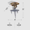 Green Thumb 8,500 Sq Ft 106 Ft Diameter Coverage Solid Metal Sprinkler with Extra Large Water Jet, Trip Levers with Reversing Full Circle Setting - 2 of 4