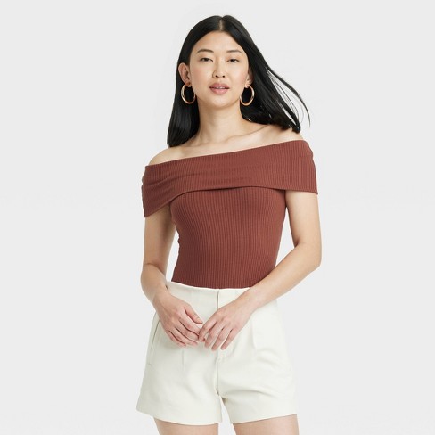 Off shoulder top and shorts best sale