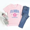 The Juniper Shop Florida The Sunshine State Youth Short Sleeve Tee - XL - Pink - 3 of 4