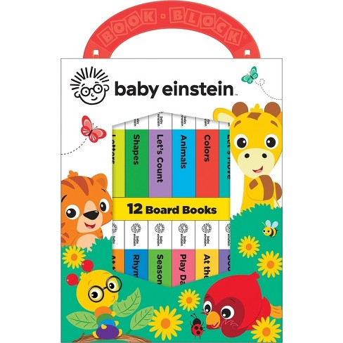 Baby Einstein My First Library 12 Book Set (board Book) : Target