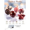 Martellato 20SF007 Set of 2 Smooth Christmas Bauble Molds with Cavities 60mm - 4 of 4