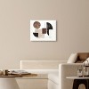 Art Remedy In Shapes and Earth Tones Modern Minimal Abstracts Unframed - 2 of 4