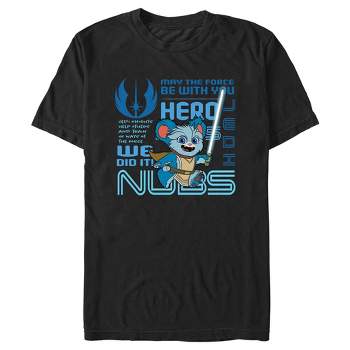 Men's Star Wars: Young Jedi Adventures Nubs Phrases T-Shirt