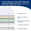 Vipbear 8/10 Inch RV Mattress with Tencel Cover,Premier Cooling Green Tea/Gel Firm Memory Foam Mattresses Support for Back Pain,CertiPUR-US - 3 of 4