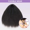 Jessie's Wig 22" 3 In 1 Half Wig Kinky Straight Glueless Wigs Wear & Go Seamless Clip In Wigs - 4 of 4