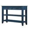 LIVAREEmlen Console Sofa Table with 2 Storage Drawers and 2 Tiers Shelves for Living Room Furniture Kitchen Dining Room Entryway Hallway - 2 of 4
