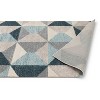 Yara Scandanavian Abstract Geometric Area Rug - 4 of 4