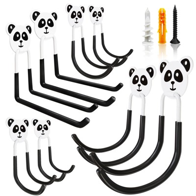 Phiestina 10-Piece Heavy Duty Garage Storage Hooks Set