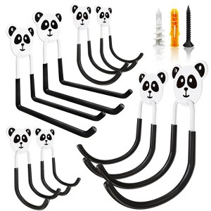 Phiestina 10-Piece Heavy Duty Garage Storage Hooks Set - 1 of 4