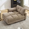 TinyHomie Sleeper Sofa Couch Bed, Oversized Chaise Lounge Chair Cozy Cloud Couch - 3 of 4