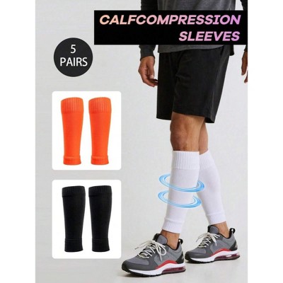 TIME HOLLOW Calf Compression Sleeves - Leg Sleeves For Sports And Training