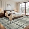 Coucheta Machine Washable Non-Slip Runner Rug Ultra Thin Geometric Entryway Mat Stain Resistant for Kitchen Hallway Bedroom,Multi-Color & Size - 4 of 4