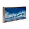 Stupell Industries Panoramic Tsunami Wave Splashing Floating Frame Canvas Art - 2 of 4