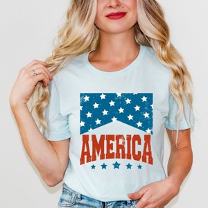 Simply Sage Market America Varsity Stars Short Sleeve Tee - 1 of 4