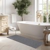 Runner Rug for Bathroom, Modern Solid Machine Washable Low-Pile Indoor Carpet, Non-Slip Soft Accent Rug for Hallway Bedside Kitchen - 2 of 4
