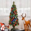 National Tree Company 3 ft Fiber Optic Fireworks Ornament Tree - 2 of 3