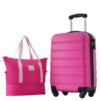 LOVMOR Hardshell Luggage Sets 20inches + Bag Spinner Suitcase with TSA Lock Lightweight