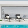 Oversart Westport Outdoor Chaise Lounge (Set Of 2) - 2 of 4