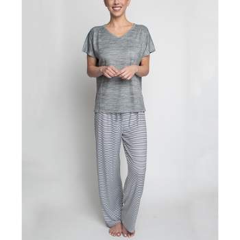 Hanes Morning Meditation Short Sleeve Pajama Set