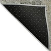 Taupe Beige And Gray Abstract Washable Indoor Outdoor Area Rug - 4 of 4
