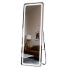 PexFix 63"x16" LED Aluminum Frameless Vanity Mirror with Lights White Full-length Mirror - 3 of 3