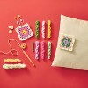 Summer Craft Granny Square Throw Pillow Crochet Kit- Mondo Llama™ - 3 of 4