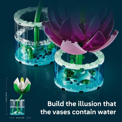 Детские конструкторы LEGO Botanicals Water Lilies Building Toy 11511 — фото 5