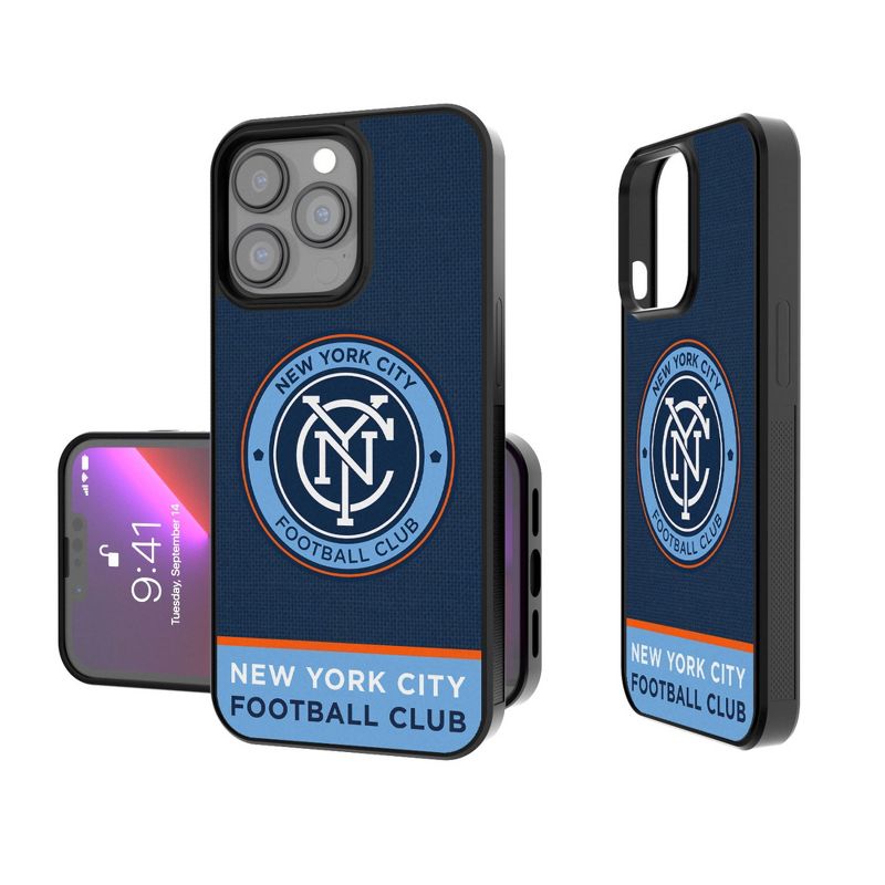 Keyscaper New York City FC  Endzone Solid Bump Phone Case, 1 of 7