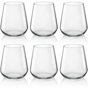 Bormioli Rocco InAlto Uno Stemless Wineglass - Set of 6 - 1 of 4