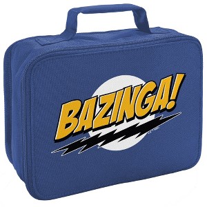 The Big Bang Theory Sheldon Bazinga Insulated Soft Sided Lunch Box - 1 of 4