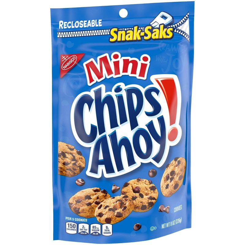 Chips Ahoy! Mini Chocolate Chip Cookies Snack-Sak - 8oz, 4 of 11