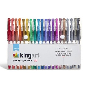 KINGART Gel Pens 20 Metallic Colors - 1 of 4