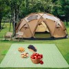 Unique Bargains Picnic Blanket Waterproof Washable Lightweight with Handle Used for Hiking Travel Camping - 4 of 4