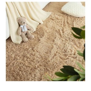 Soft Shag Area Rug 6x9 for Living Room or Bedroom, Fluffy Non-Slip Plush Carpet, Cozy Fuzzy Indoor Rug for Kids Room - 1 of 4