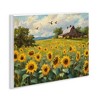 Stupell Industries Sunflower Farm Floral Field Wall Plaque Art, 14" x 11" - 2 of 4