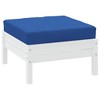 vidaXL Pallet Cushion Blue Oxford Fabric - 3 of 4