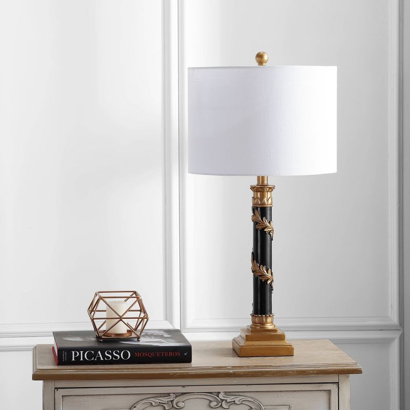 28.5&#34; Camilla Resin Table Lamp (Includes LED Light Bulb) Gold - JONATHAN Y, 4 of 7