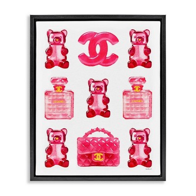 Stupell Industries Red Glam Gummy Candy, 25" x 31"